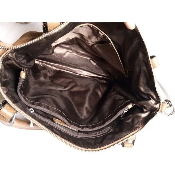 Cowhide Leather‎ S-Zone Brand Large Heavy Brown Crossbody/Handbag 13.5"x10"x 6" - Picture 7 of 9